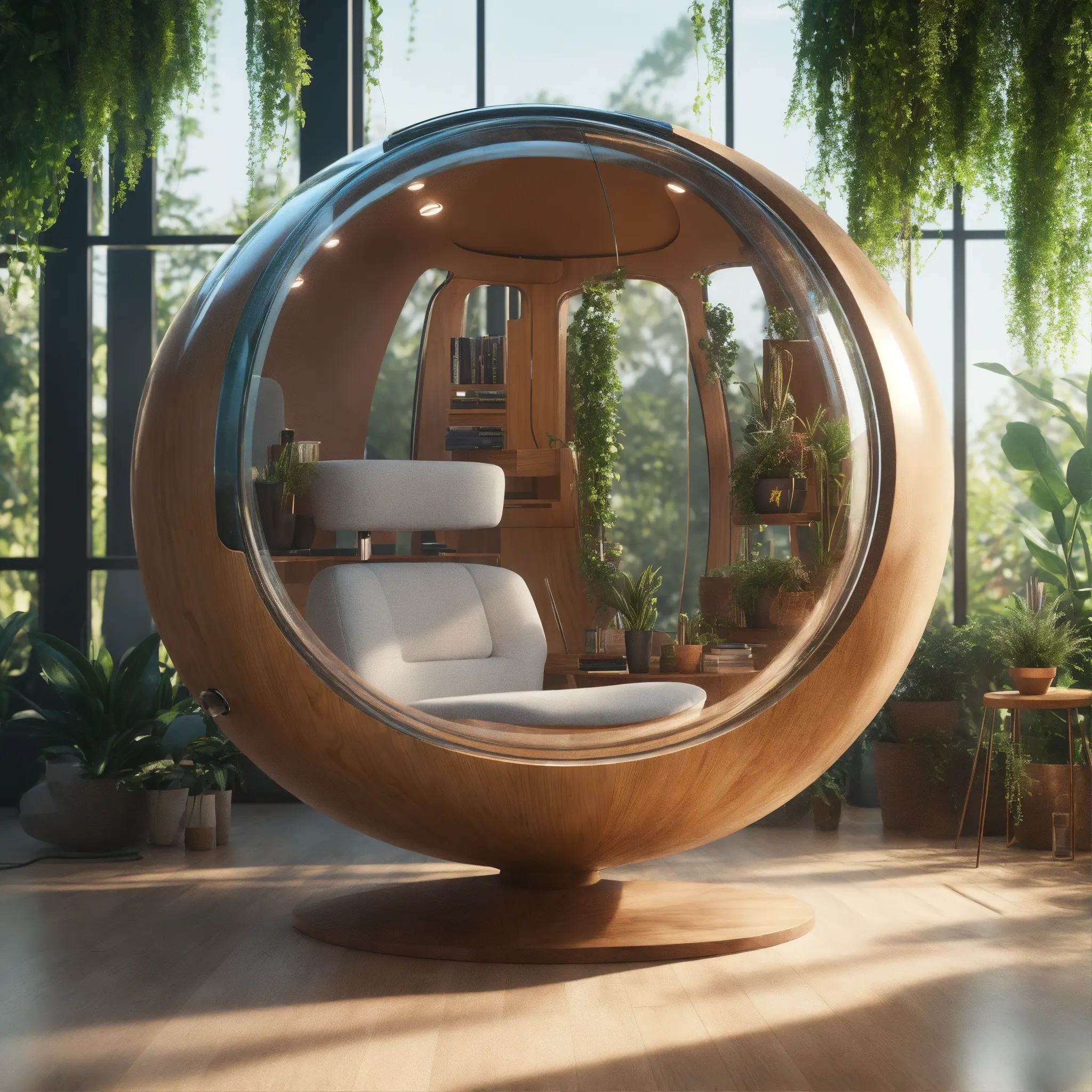 Window with view of nature